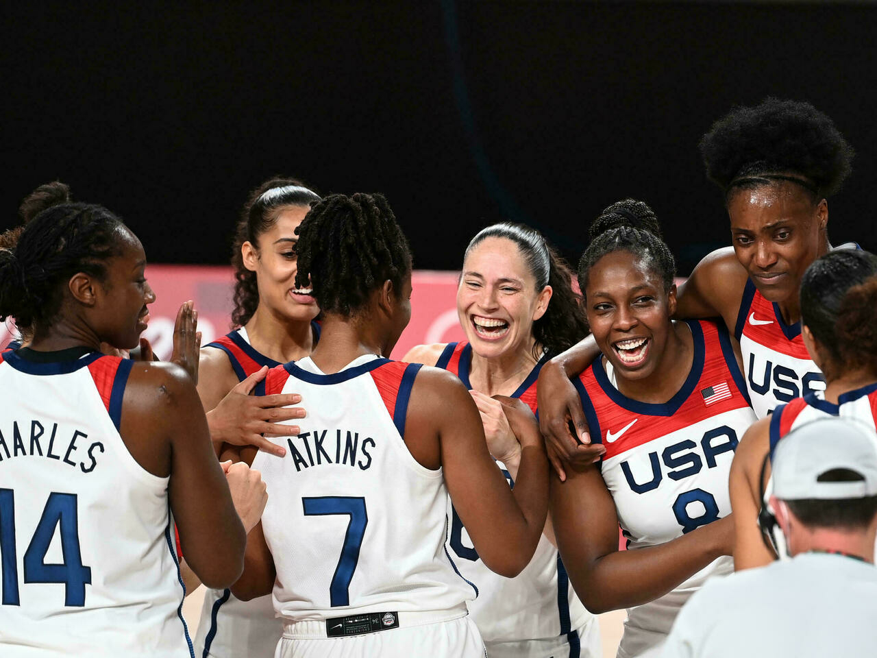 All Conquering Us Win Seventh Straight Women S Olympic Basketball Title Sports Bangladesh Sangbad Sangstha Bss