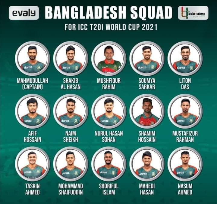Bangladesh announces team for ICC T20 World Cup News Flash