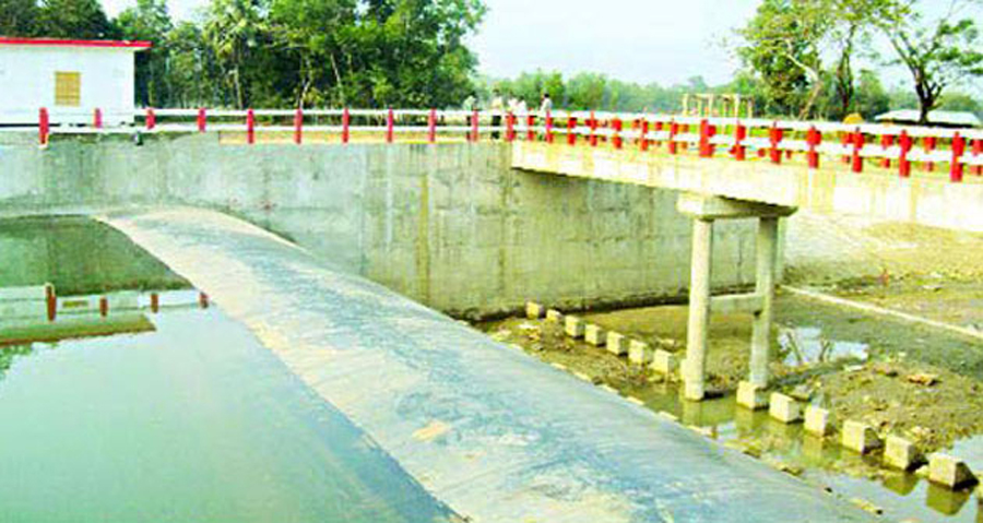 Baranai river rubber dam becomes blessings for Rajshahi farmers