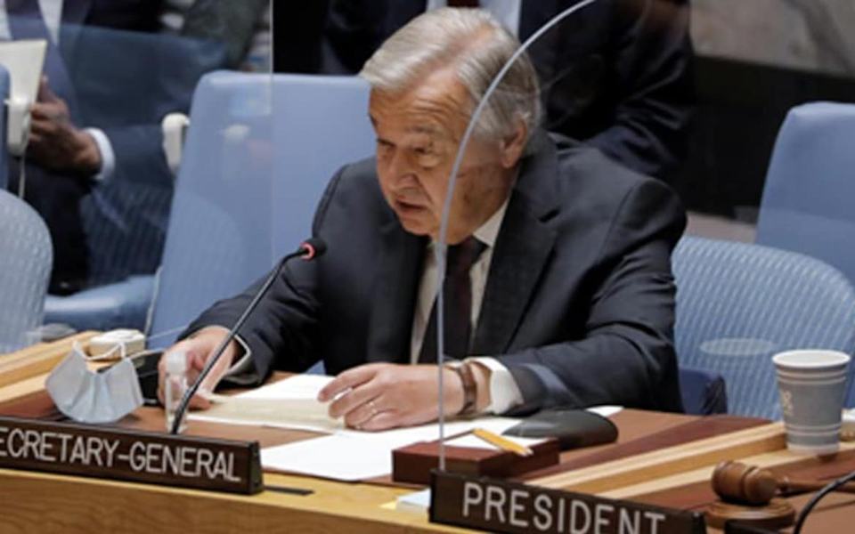 UN secretary-general condemns airstrikes on Yemen prison