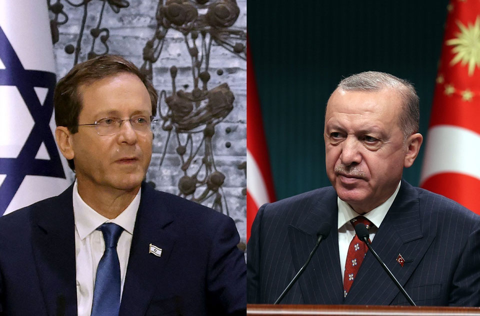 Israeli president to visit Turkey in February: Erdogan