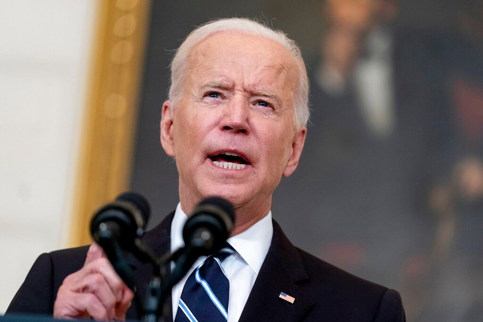 Biden to send troops to Eastern Europe in 'near term'