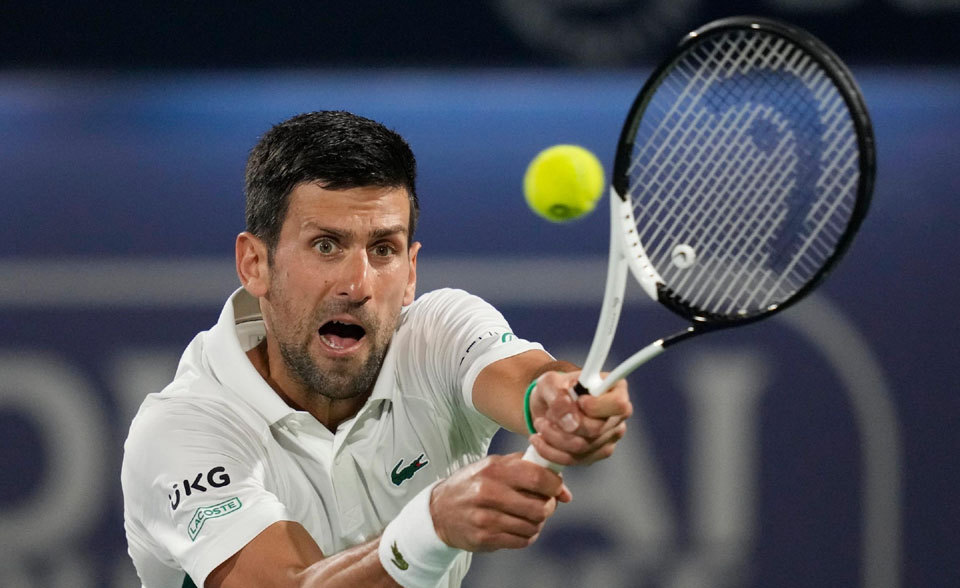 Dubai Tennis Championships: World No. 1 Novak Djokovic survives