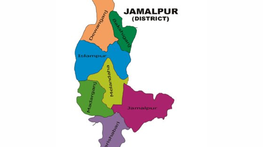 Map Of Jamalpur District Eid-Ul-Fitr Celebrated In Jamalpur | District | Bangladesh Sangbad Sangstha  (Bss)