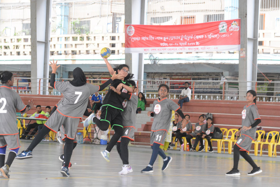 School Handball results on 2nd day Sports