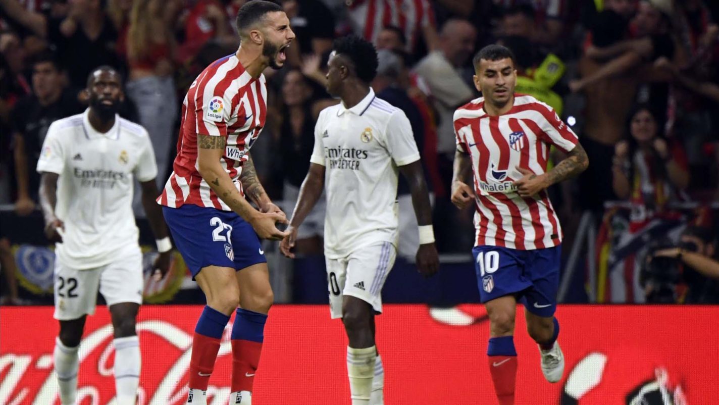 Real Madrid dominated by local rival Atlético Madrid in 3-1 derby loss