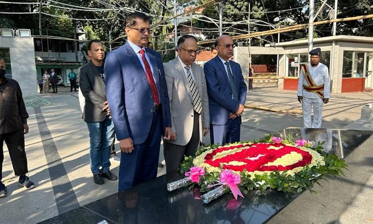 3 New Judges Of Appellate Division Pay Tribute To Bangabandhu News