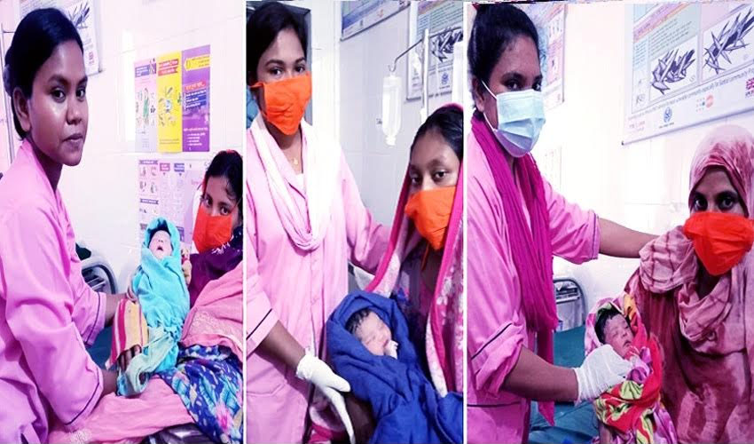 Three midwives true inspiration for Santal community District