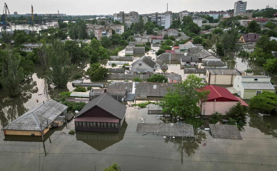 Flooding over 600 square kilometres after Kakhovka dam breach: Ukraine