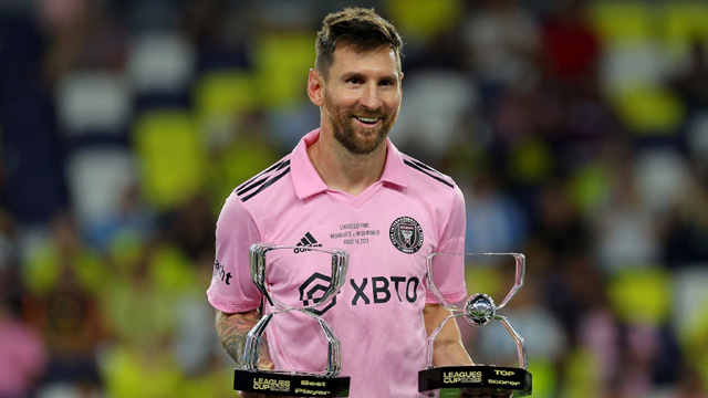 Watch: Messi leads Miami to first trophy with Leagues Cup win