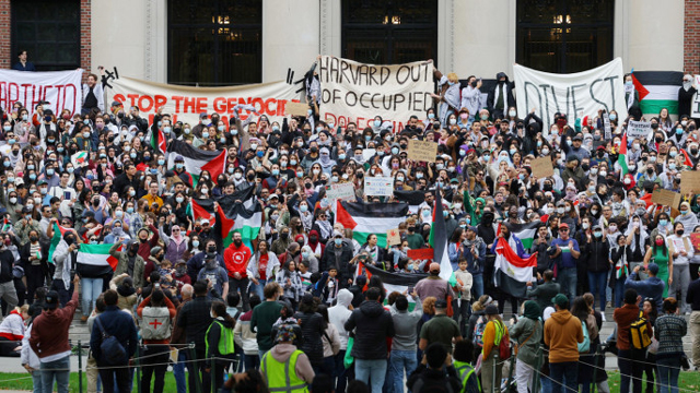 Columbia suspends anti-Israel student groups for 'threatening rhetoric and  intimidation