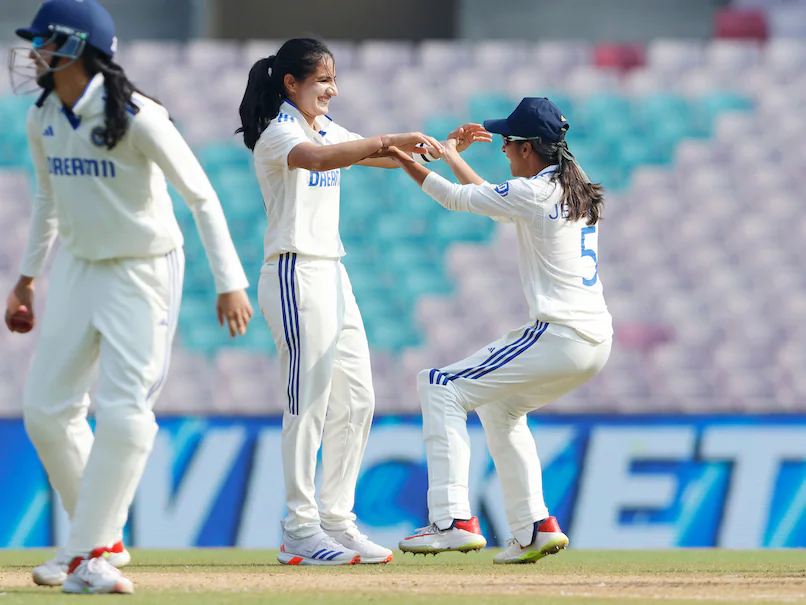 Cricket India v England women Test scores Sports