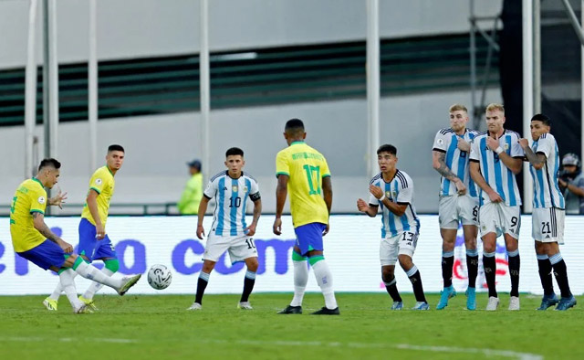 Argentina elimina a la selección brasileña de fútbol masculino en los Juegos Olímpicos de París
