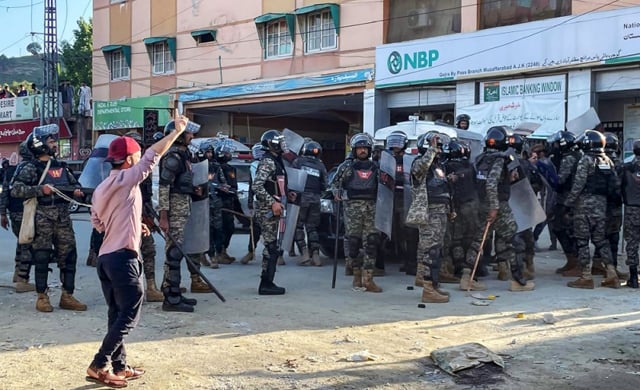 Three killed in protest clashes in Pakistan's Kashmir