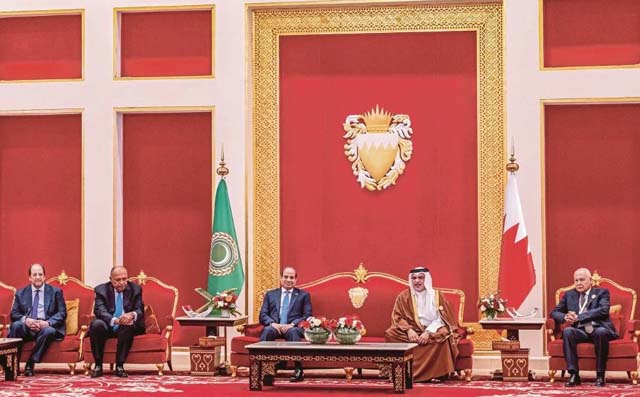 হঠাৎ বাহরাইন যাচ্ছেন আরব নেতারা