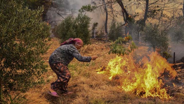 Five dead, dozens hurt in wildfires in southeastern Turkey: minister