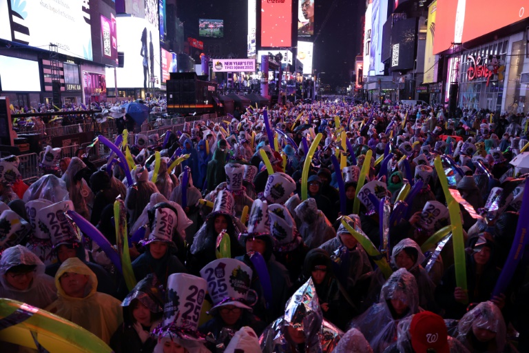 Strangers in the night: Celebrating 2025 in New York city