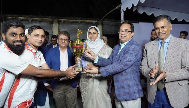 Army badminton tournament ends