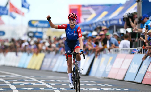 Dutch rider Hengeveld wins opening stage in women's Tour Down Under