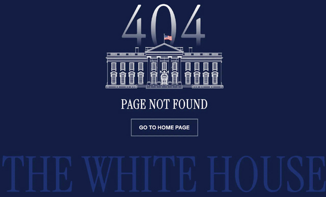 Trump administration shutters White House Spanish language page