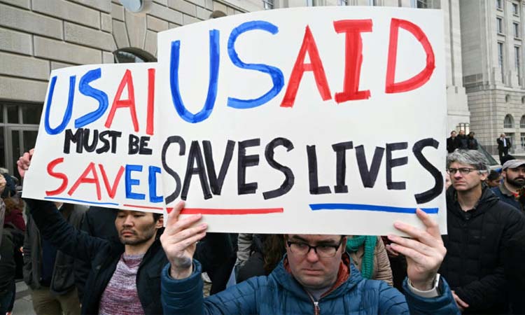 US aid agency places global staff on leave as part of Trump's purge