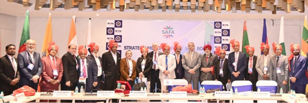 ICAB delegation participate SAFA events in Delhi