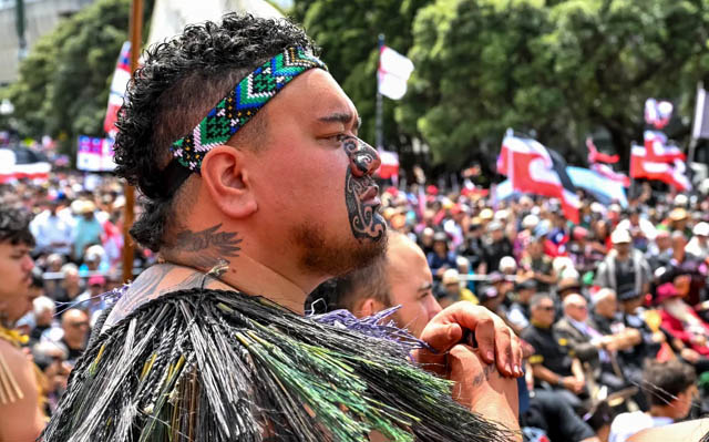 Maori mark N.Zealand's national day with haka, protests