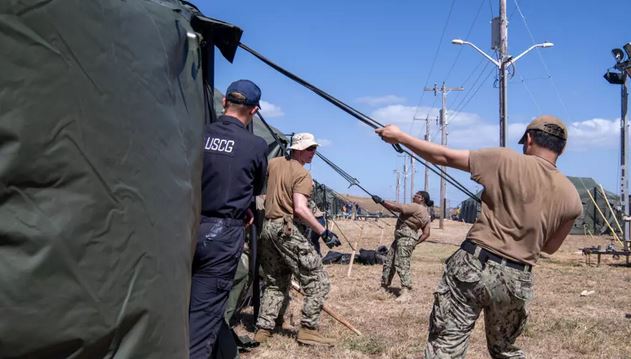 Pentagon says 10 'high-threat' migrants being held at Guantanamo