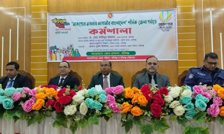 Rally held in Habiganj to mark youth festival