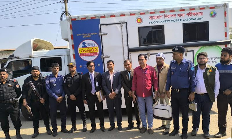 Three food shops fined Tk 8 lakh in Kishoreganj
