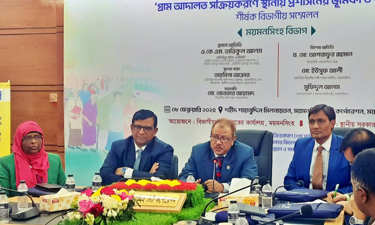 4,804 cases resolved through village courts in Mymensingh