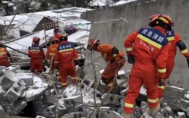 China landslide that buried dozens caused by prolonged rain: state media