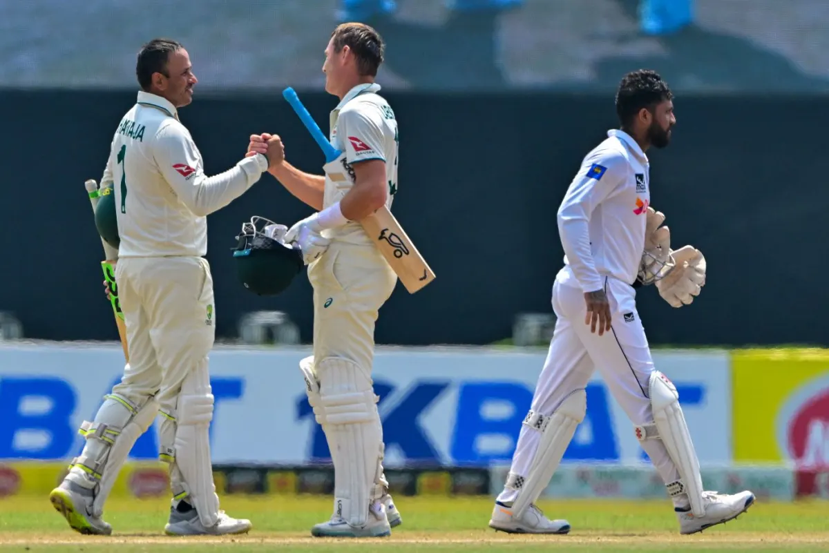 Australia win second Test and series against Sri Lanka