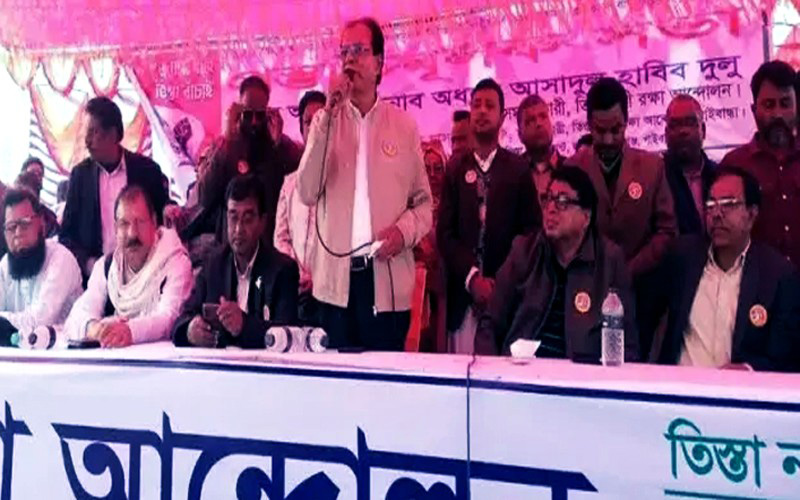 Dulu describes Teesta as lifeline of economy, culture