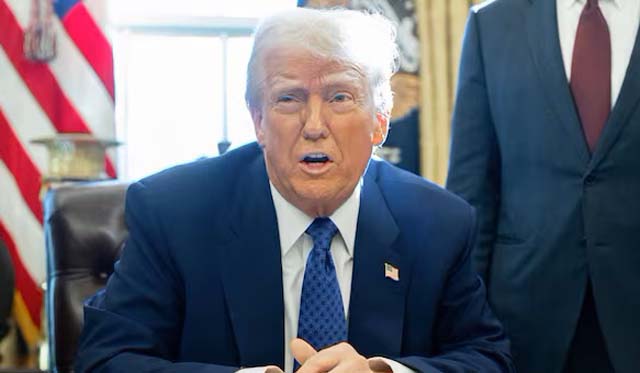 Trump says auto tariffs to come 'around April 2'