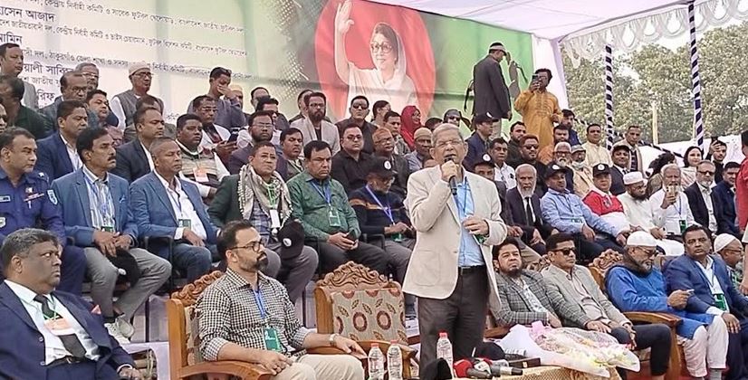 Election only way to institutionalise democracy: Mirza Fakhrul