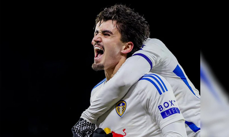 Leeds close on Premier League return thanks to late Struijk double