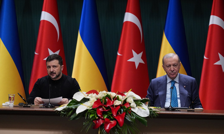 Erdogan says Turkey 'ideal host' for talks on ending Ukraine war