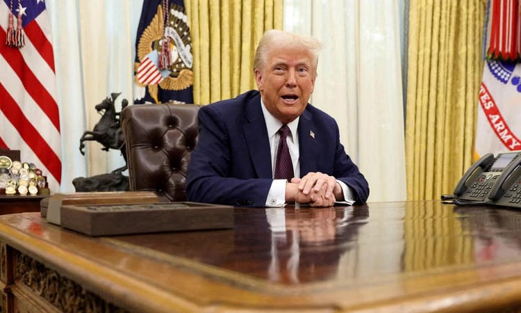 Trump doubles down on barring AP over 'Gulf of America' spat
