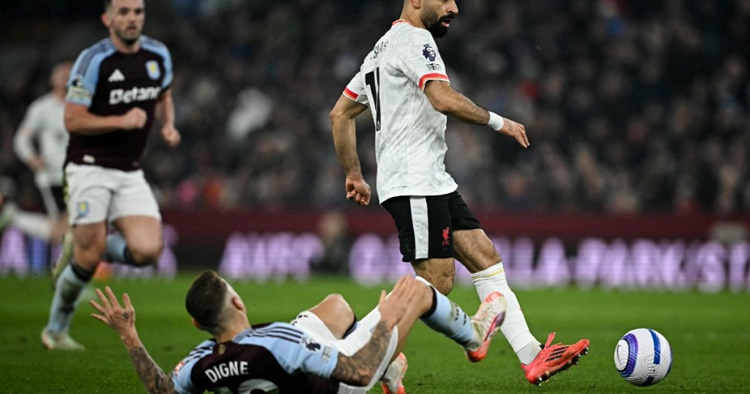 Liverpool's title charge dented by Aston Villa draw
