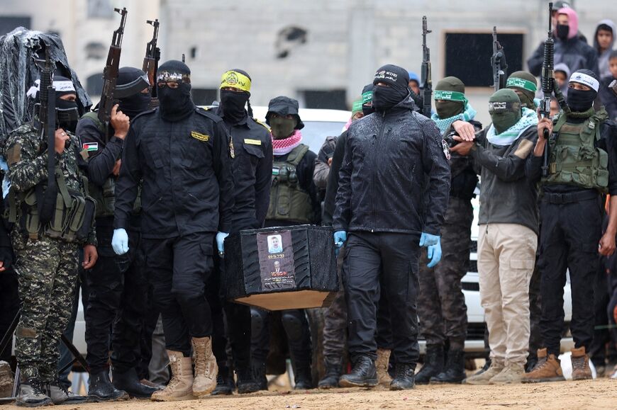 Israel denounces Hamas as 'monsters' for staging of hostage bodies handover    