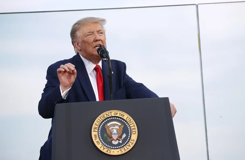 Trump hits out at US agency AP as 'radical left' media