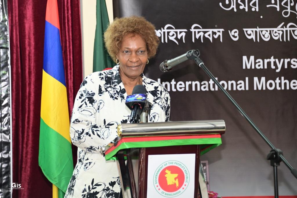 BHC in Port Louis observes Martyrs' Day with due dignity