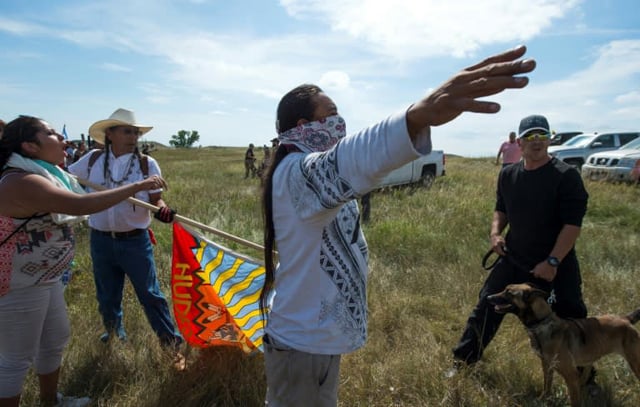 US pipeline case heads to court in high-stakes free speech fight