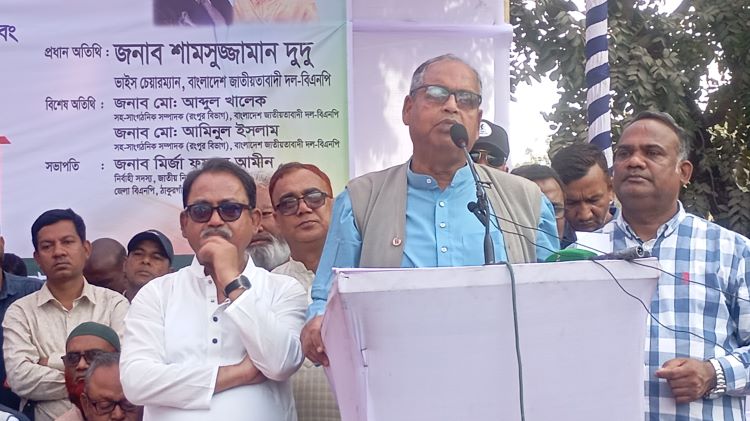 BNP will not retreat without democracy: Dudu
