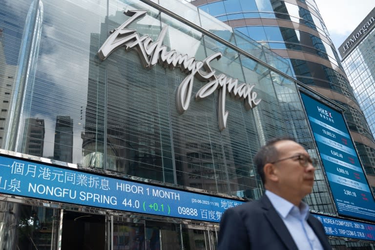 Most Asian markets track Wall St loss; Hong Kong extends gains