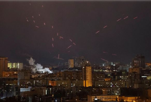 Ukraine drone attack triggers fire at Russian refinery