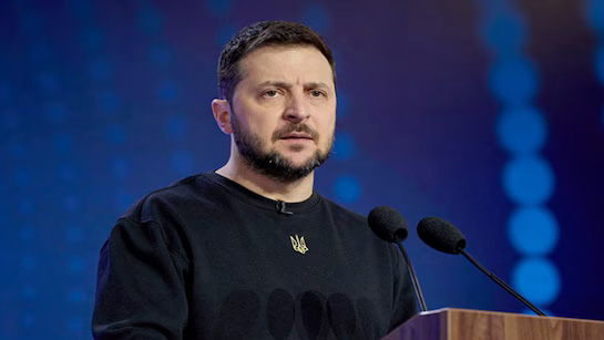 Zelensky hails Ukraine's 'heroism' on third annniversary of Russia's invasion