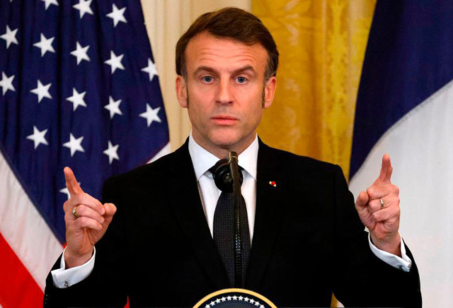 Macron warns Ukraine peace can't mean 'surrender', after Trump talks