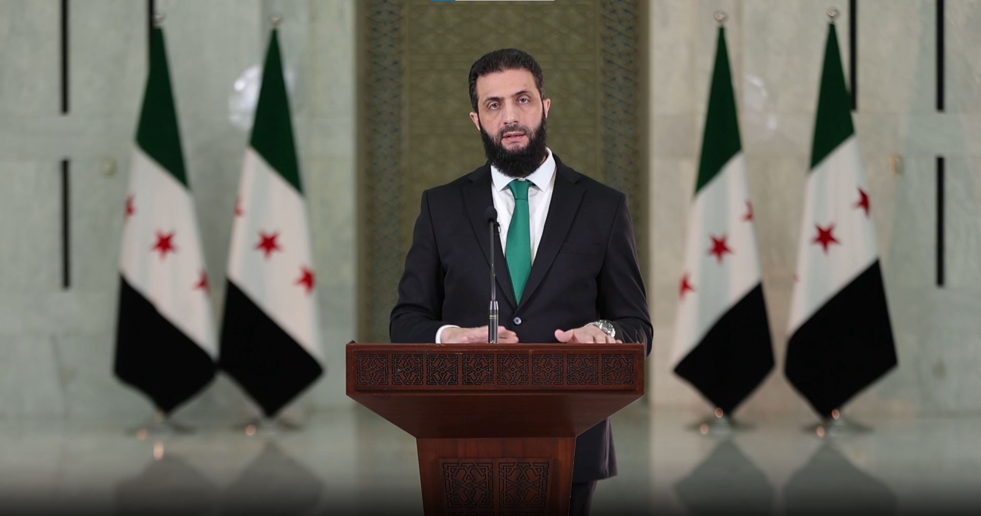 New Syria leader says plans to set up transitional justice committee